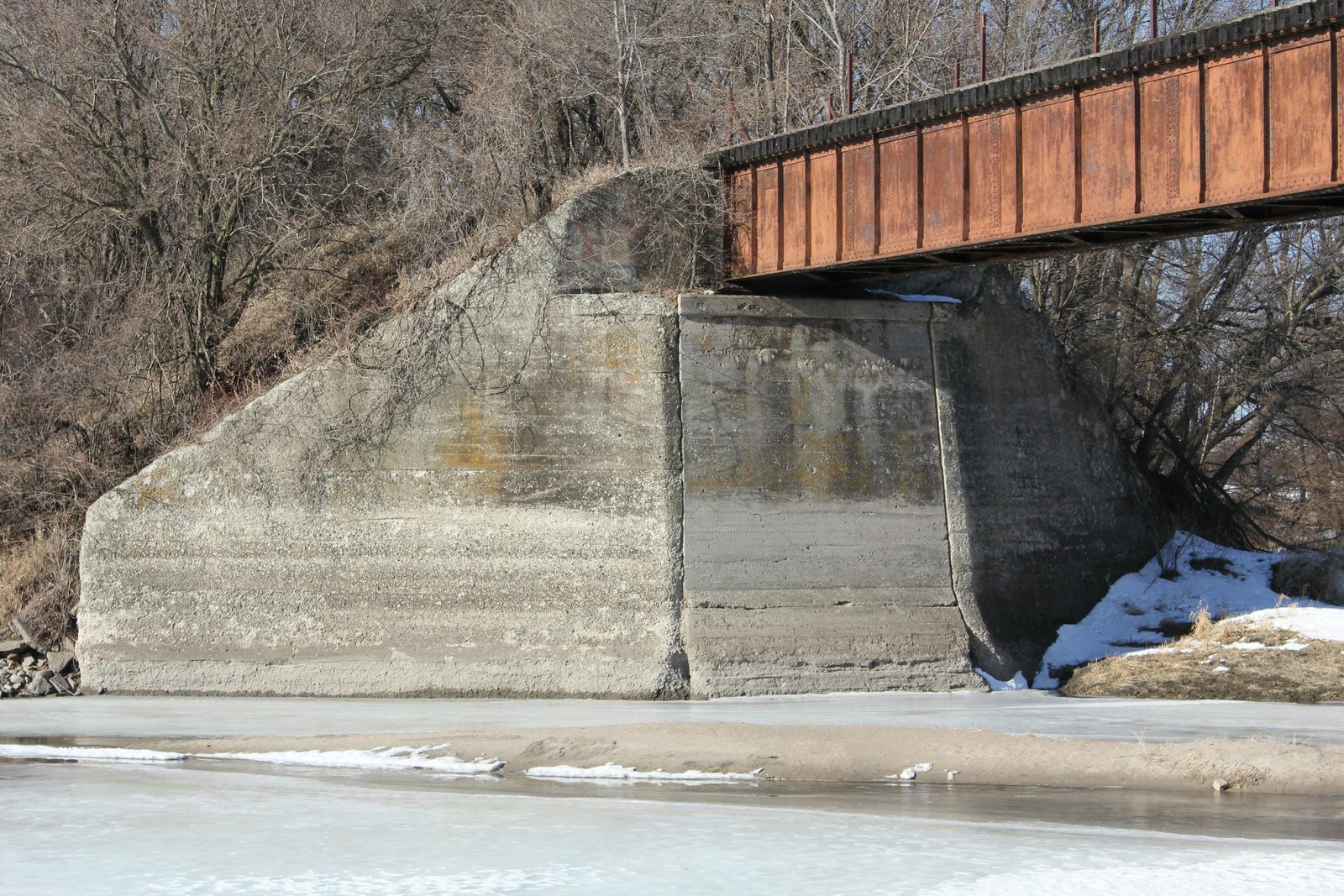 West abutment